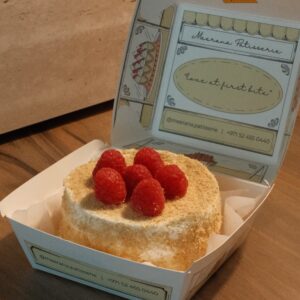 Mini Rose Raspberry Cake